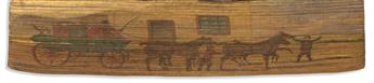 (FORE-EDGE PAINTING.) [Bible.]